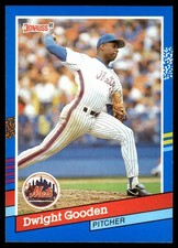 Dwight Gooden 1991 Donruss #266 Mets MLB READ FREE SHIPPING AutographDen