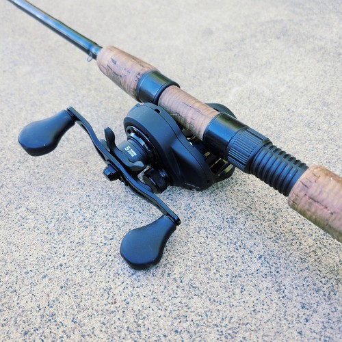  Lunkerhunt F-117 Baitcaster Combo – Rod & Reel –7' Medium Heavy– Fast Action