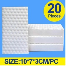20Pc Cleaning Melamine Sponge Double Compressed High Density Magic Sponge Eraser