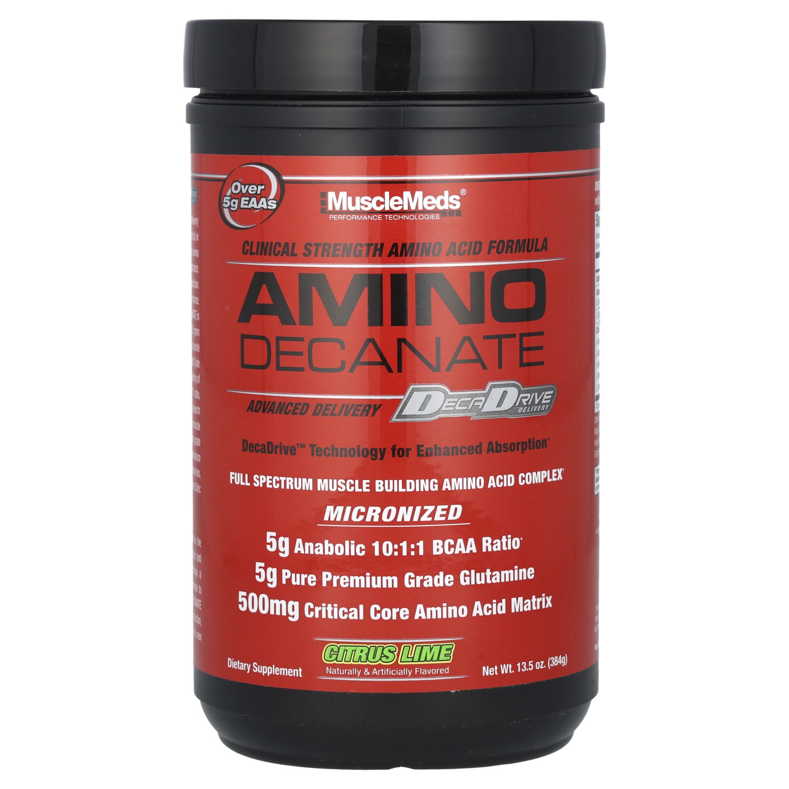 Amino Decanate Цитрусовый лайм 135 унций 384 г 5590₽
