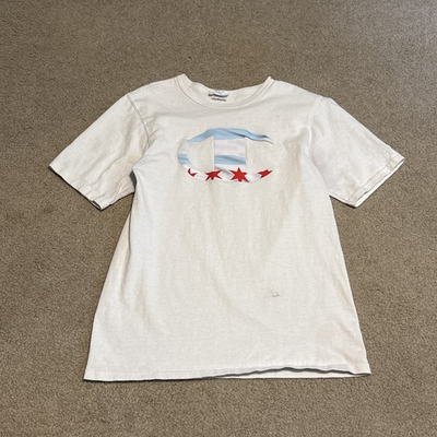 #ad Vintage Champion T shirt Size Medium Men’s Baggy Fit White $12.00