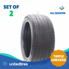 Set of (2) Used 285/40R20 Continental ProContact GX 108H - 7.5/32