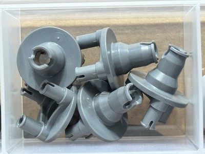 LEGO Parts - Dark Bluish Gray Technic, Steering Hub 3 Pins - No 92909 - QTY 5