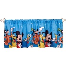 Mickey Mouse Clubhouse Window Valance, Pluto, Goofy, Donald Duck, & Mickey Mouse
