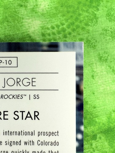 Dylan Jorge - Modern Prospect - 2023 Bowman Chrome #MP-10 Colorado Rockies - Picture 8 of 11