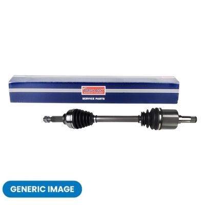 BORG & BECK BDS1772 Drive Shaft Front Left 673mm Length Fits Renault Captur