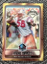 Andre Tippett 2008 Topps Chrome Class of 2008 HOF-AT Patriots HOF