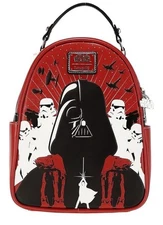 Loungefly Star Wars Darth Vader Minimalist Art Mini Backpack Exclusive