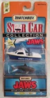 Vintage 1997 Matchbox Mattel Star Car Collection JAWS Amity Police Boat & Shark