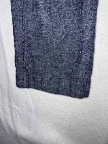 J Crew Men’s 484 Slim  Pants Stretch Chino Blue Chambray 29 X 32 - Picture 3 of 8