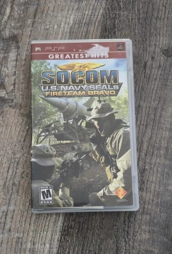 SOCOM US Navy Seals Fireteam Bravo Sony PSP 2005 Greatest Hits Edition
