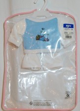 NEU! Pyjama Schlafanzug hellblau | Puppenkleidung 40-45 cm | Herbert Stolle OVP