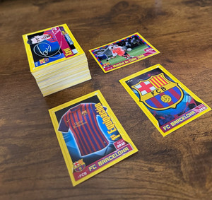 2011-12 Panini FC Barcelona Lionel Messi LOT OF 200+ Sticker Cards - NEW!!!