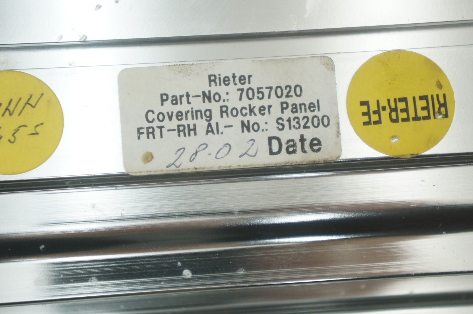 Set 4 Front Rear Left Right Door Sill OEM 51477057020 Rolls Royce Phantom Vii 06