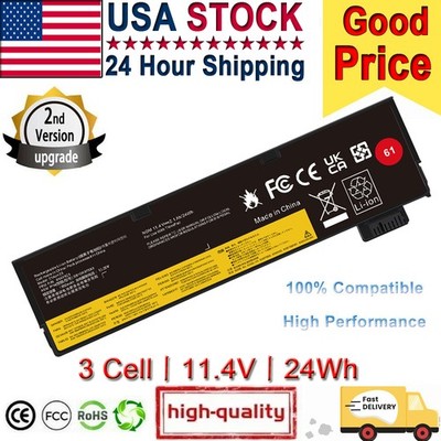 LOT 61 Battery For Lenovo Thinkpad T470 T480 T570 T580 P51s P52s 01AV427 01AV423