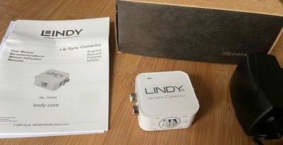 Lindy Lip Sync Corrector Latenzkorrektur für Beamer / Projektor Heimkino