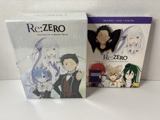 Re:Zero Season 1 Part 1 Limited Edition and Part 2 Blu-ray and Dvd Anime New