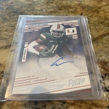 Charleston Rambo 2022 Panini Chronicles Prestige Rookie RC Auto ( Panthers )