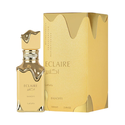 Eclaire Banoffi by Lattafa 3.4oz/100ml EDP Spray for Unisex New in Box