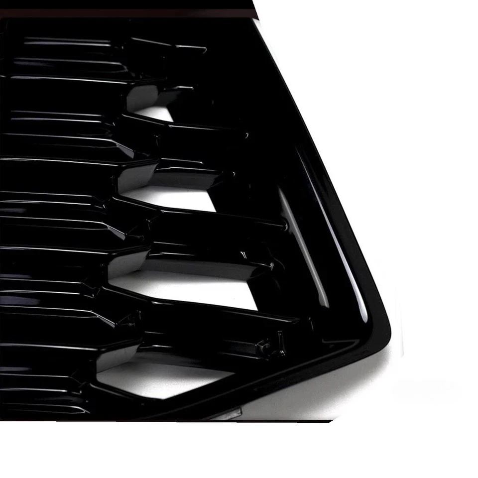 Для Audi Q5 SQ5 2018–2020 RSQ5 стиль с сотовой крышкой решетки противотуманных фар ACC - Изображение 4 из 4