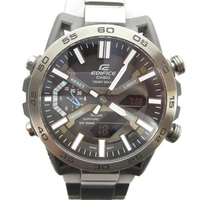 Casio Edifice ECB-2000 Solar Analog-Digital Watch 40mm