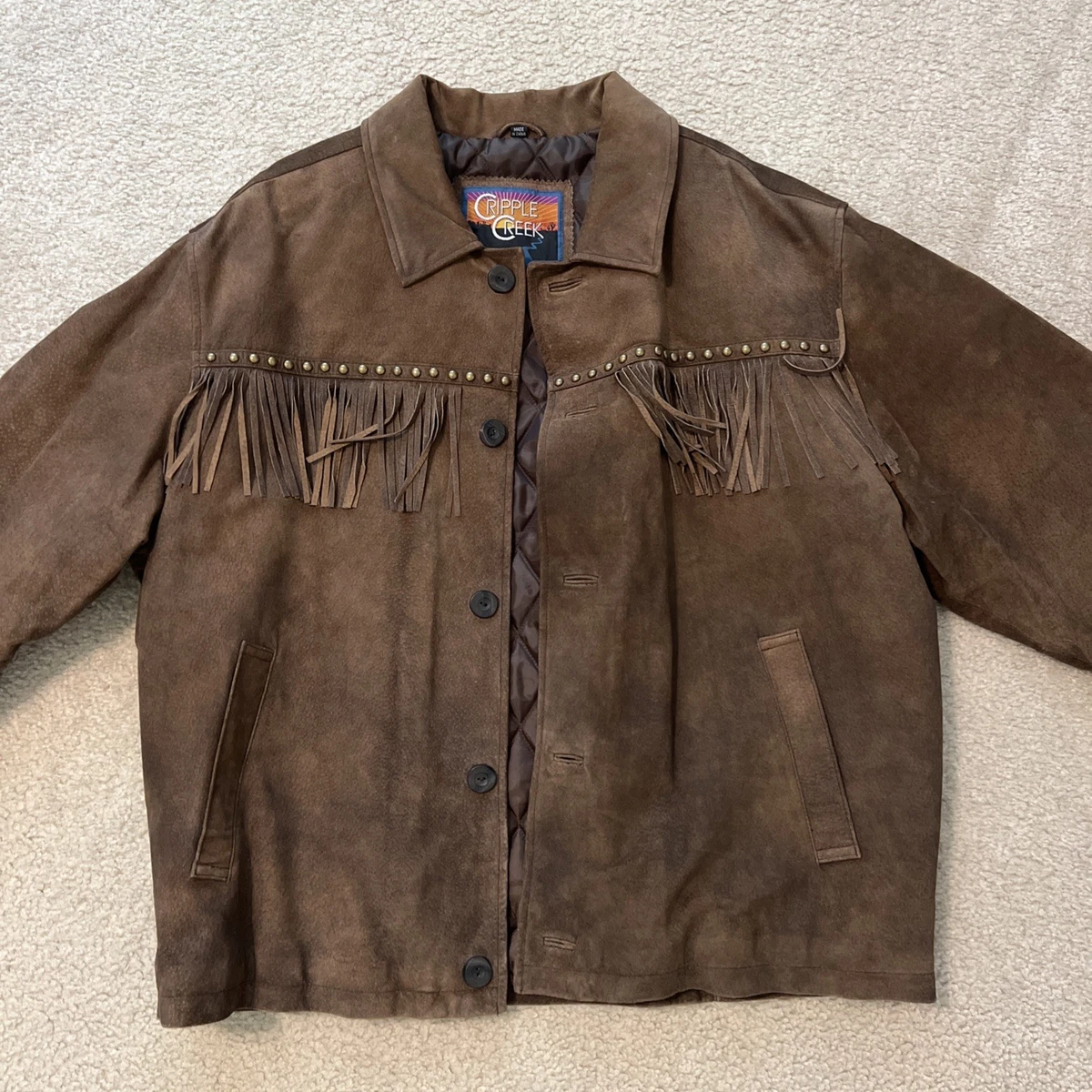 Cripple Creek Jacket Leather Outer Shell Coats, Jackets & Vests