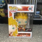 Funko Pop! Animation Super Saiyan 3 Goku Dragon Ball Z #492 GameStop Exclusive