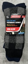Genuine Dickies Steel Tow Crew Performance Thermals Wool Blend 3 Pack 6-12