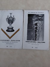 CASTLEFORD RUGBY LEAGUE PROGRAMMES