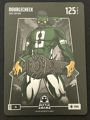 2024 Bo Jackson Battle Arena Doublecheck Aaron Rodgers Steel #30 First Edition