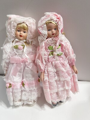 【プップ さま】antique doll ❀ 白いニットワンピースのミニョネット プップ さま】antique doll ❀ 白いニットワンピースのミニョネット