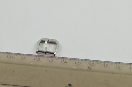 ORIS Bracciale In Pelle Con Chiusura A Dente 12MM Fibbia In Acciaio - Foto 2 di 2