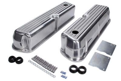 Fits SB Ford Aluminum Valve C overs - Tall Finned by Racing Power Co-Packaged R6