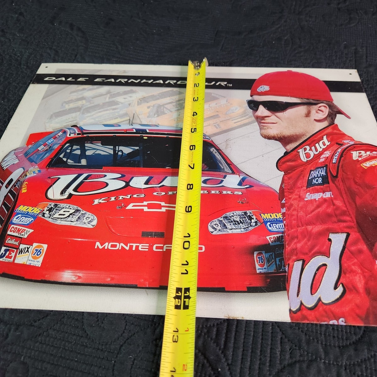 DALE EARNHARDT JR Budweiser NASCAR Racing METAL SIGN 13