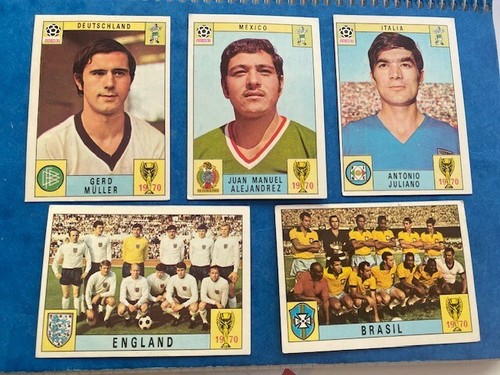 Deutschland Team 1970 Panini World Cup Mexico card