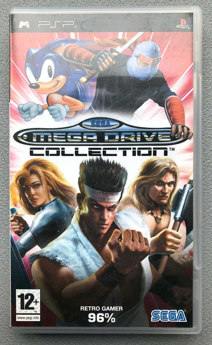 Playstation PSP Sega MEGA DRIVE COLLECTION game | eBay