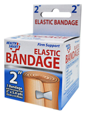 Health Smart Elastic Bandage 2 Inch by 5.4 Yards
