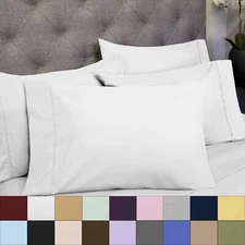 Sweet Home Collection 1500 Count Deep Pocket Microfiber 6 Piece Sheet Set Full