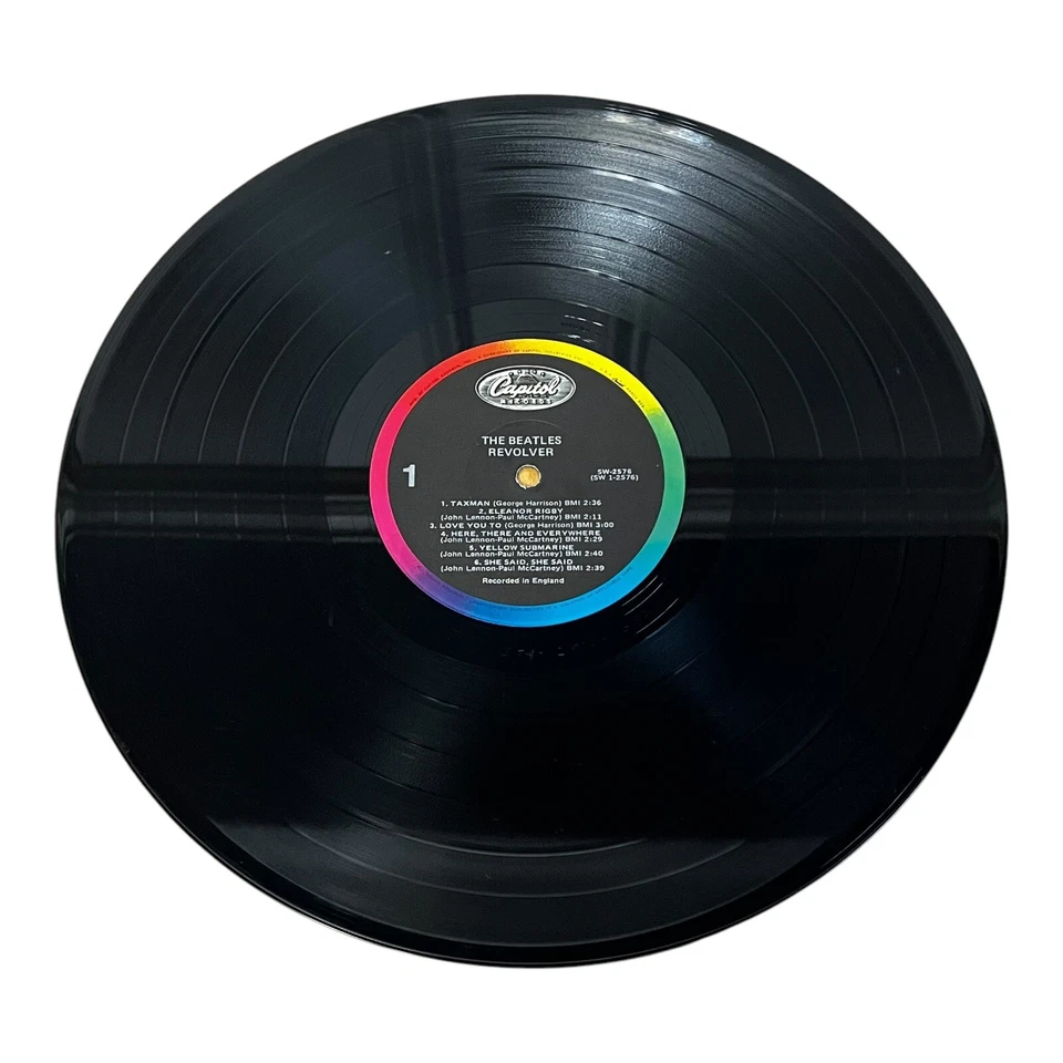 The Beatles REVOLVER LP Vinyl Promo Stamped Property of Capitol Records SW-2576 - Imagem 2 de 4