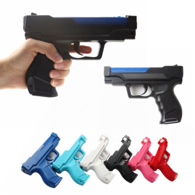 2 pack Wii Motion Plus Gun for Nintendo Wii Remote Controller Wii Zappe-New