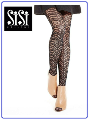 Collant donna fantasia rete SISI moda calza Macrorete spinato