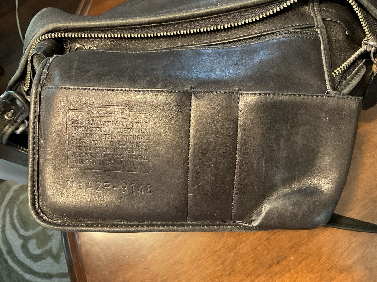 Vintage Coach Black Bag crossbody style 9148 Legacy Hobo Vintage Coach Black Bag crossbody style 9148 Legacy Hobo