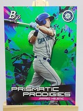 Jarred Kelenic 2019 Bowman Platinum Prismatic Prodigies Green PPP-5 /99 Mariners