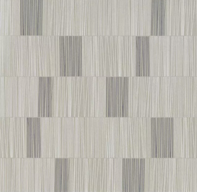 Harlequin Echo Wallpaper, Slate/Chalk 111681 Metalic Stripe