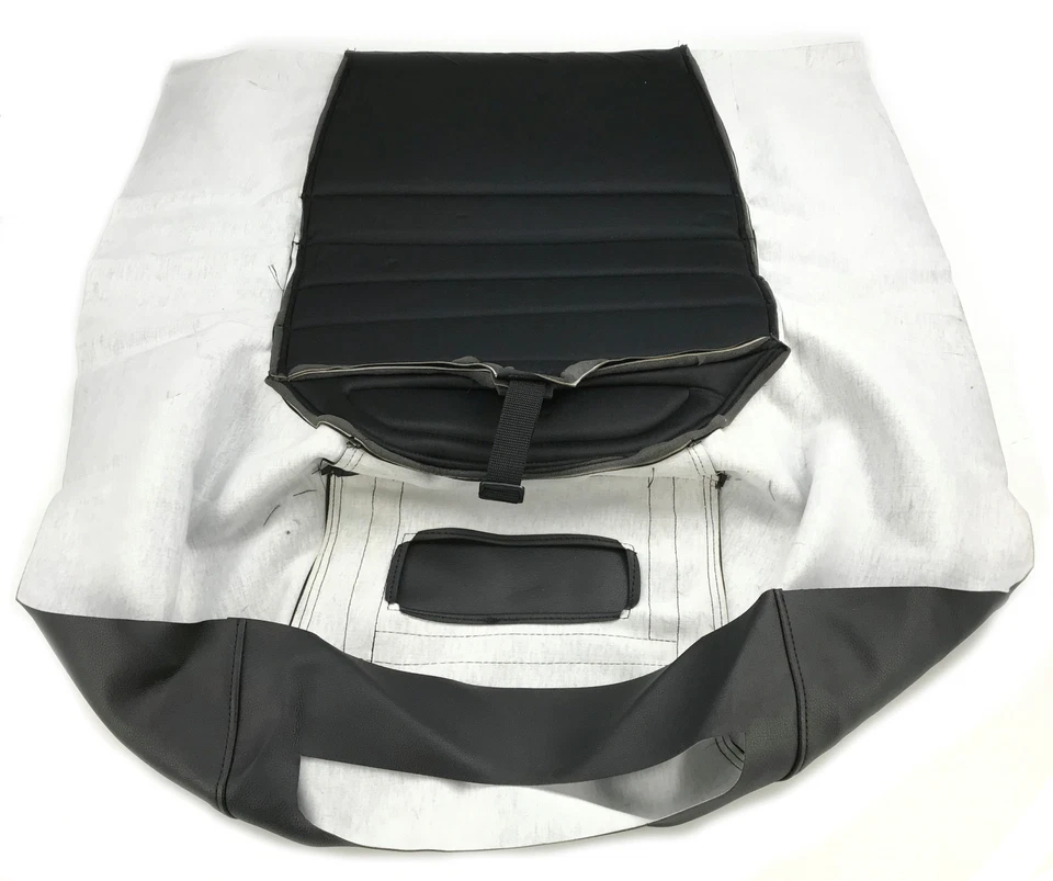 Capa de assento preta para snowmobile Saddlemen para 93 Polaris Indy 440 Sport/SKS (AW149) - Imagem 2 de 3