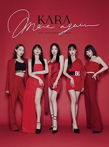 KARA Make Again 15周年記念 CD・DVD New MOVE AGAIN KARA 15TH ANNIVERSARY ALBUM First Limited
