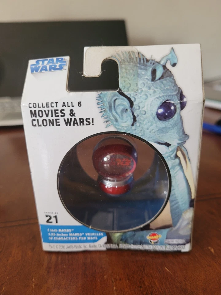 Canicas y Base Star Wars JAKK Serie 02 GREEDO Nº 21-NUEVO EN CAJA Foto 3 de 4