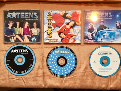 A-Teens ABBA Cover Maxi-Cd s Mamma Mia/Dancing Queen/Gimme,Gimme,Gimme