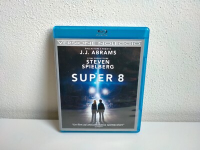 BLU-RAY SUPER 8 JJ ABRAMS EXTENDED CUT AUDIO LANGUAGE ENGLISH ITALIAN EX RENTAL
