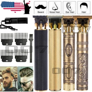 Pantoufles professionnelles sans fil à raser la machine de coupe Barber Beard